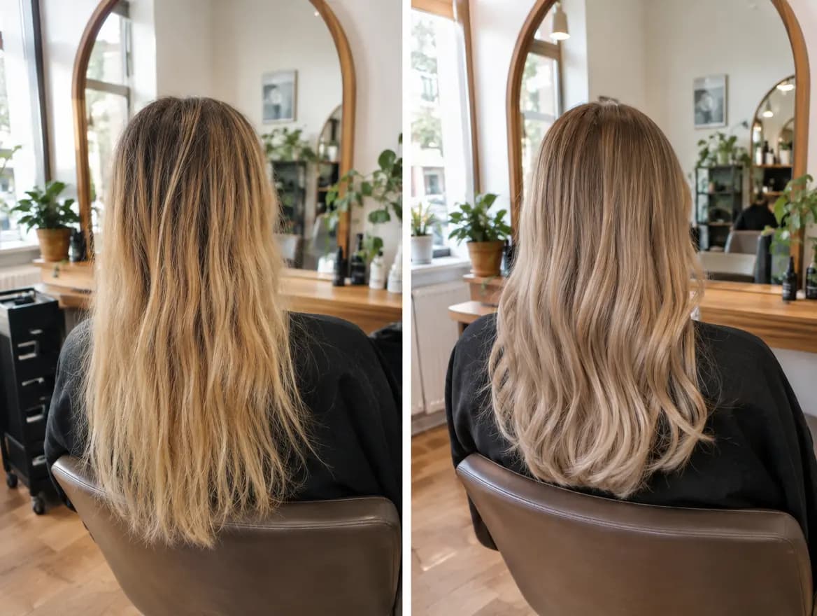 Před a po: korekce po jiném salonu